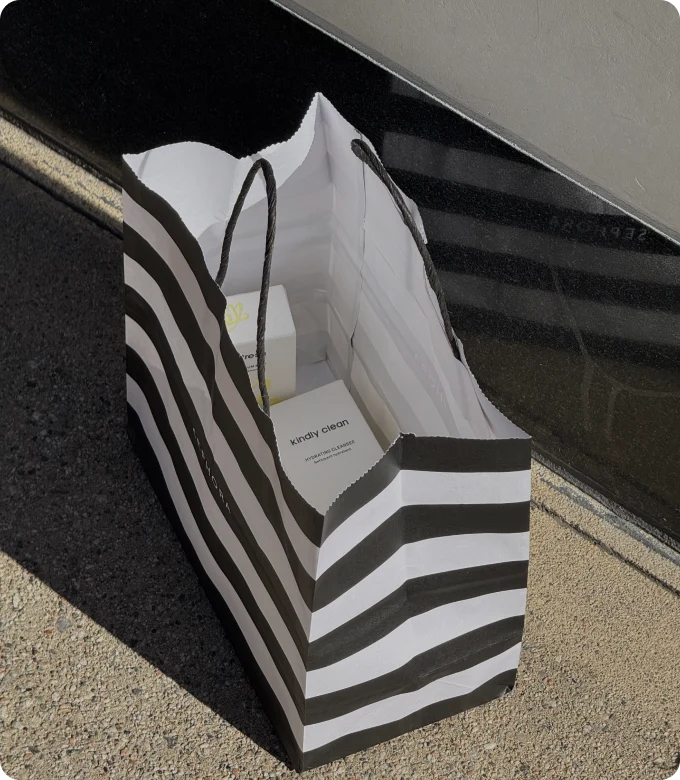 Sincerely Yours Sephora bag